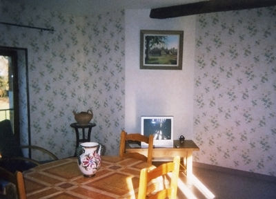 intérieur meublé (table)